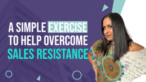 exercise to overcome sales resistance